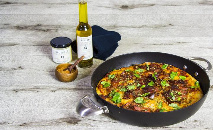 Actual product image Scanpan 68113200 Chef frying pan - Pro IQ, 32 cm (Frying pan, Aluminium, Stainless steel, Steel, 32 x 10.50 cm)