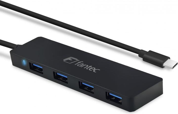Fantec UMP-4U31-C USB-C 4x USB-A 3.0 HUB (USB-C, 4 ports)