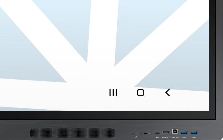 Actual product image Samsung interactive displays (3840 x 2160 Pixels, 65")