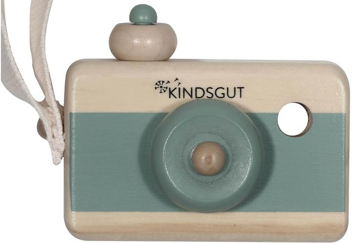 Actual product image Kindsgut Wooden camera activity toy