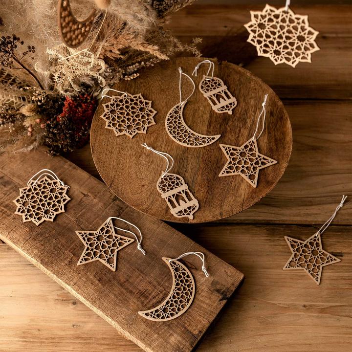 Image du produit Papierdrachen Ramadan (12x)