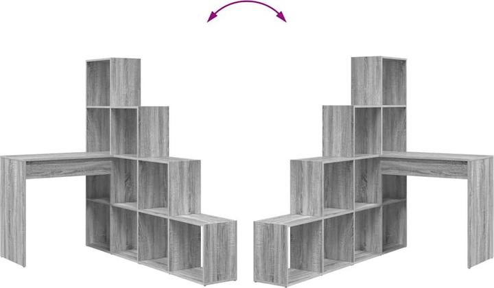 Immagine prodotto vidaXL Eck-Schreibtisch (101.50 x 149.50 x 149.50 cm)