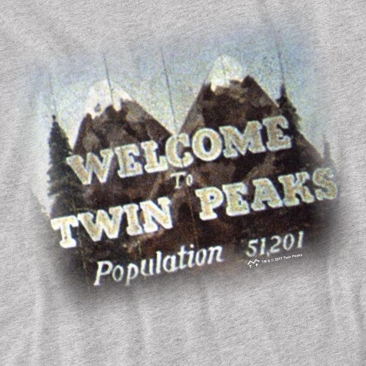 Immagine prodotto Twin Peaks Welcome To Maglietta Uomo (M)