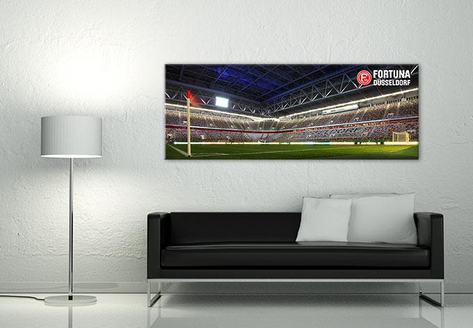 Actual product image Fortuna Düsseldorf Esprit Arena corner flag (200 x 75 cm)