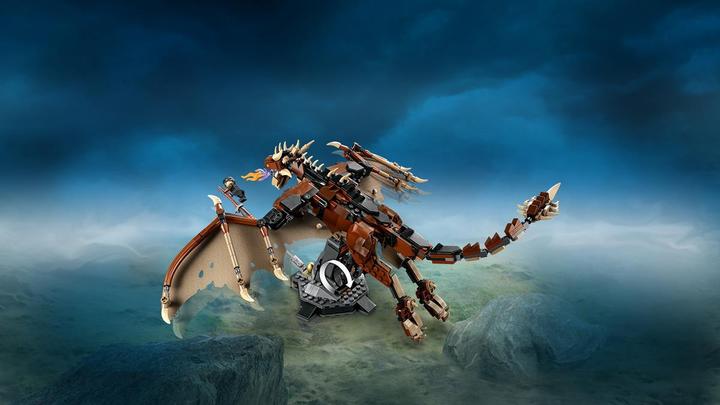 Actual product image LEGO Hungarian Horntail (76406, LEGO Harry Potter)