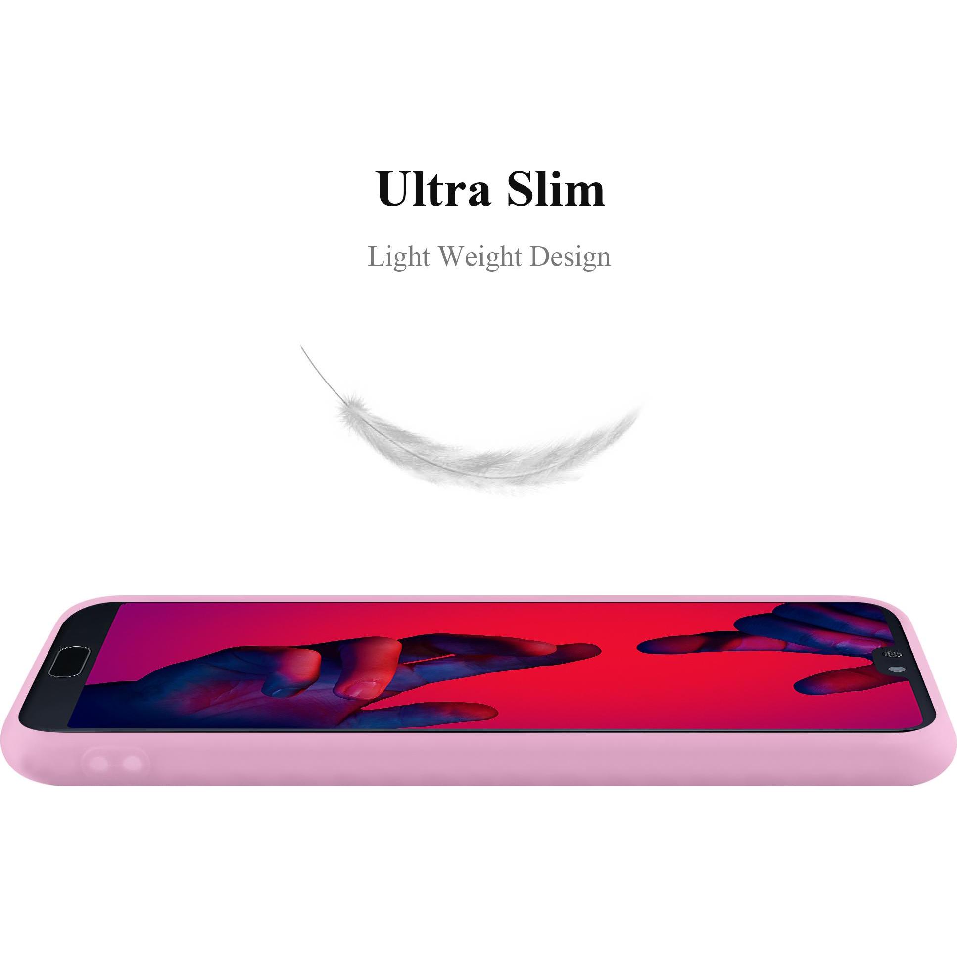 Thumbnail - Cadorabo TPU Candy Cover (Huawei P20 Pro), Smartphone Hülle, Rosa