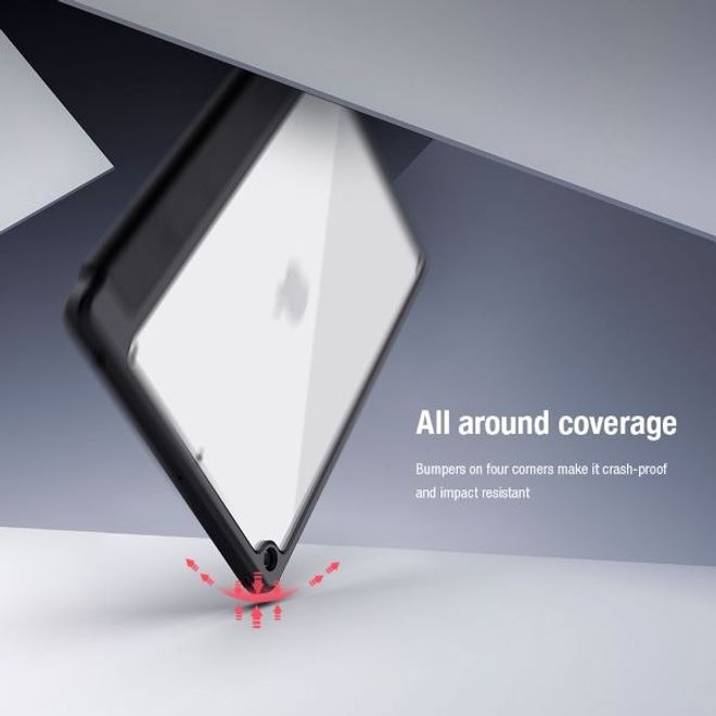 Produktbild Nillkin Bevel Series Leder Bookcover Hülle (iPad 10.2 (2020), iPad 10.2)