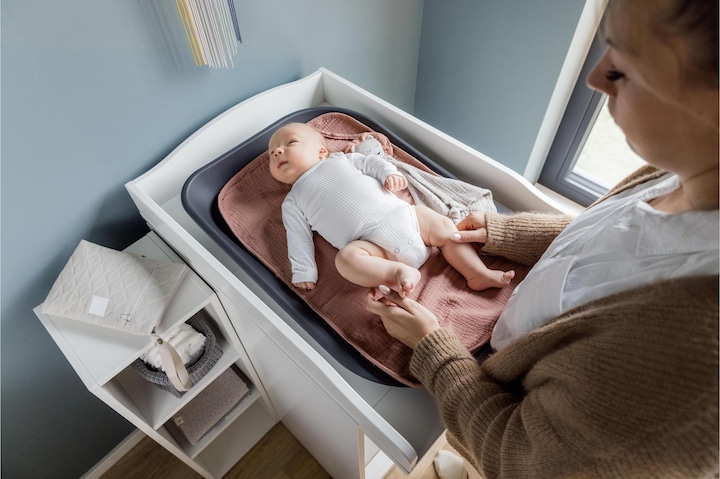 Actual product image Hauck Changing Mat Liner Sage