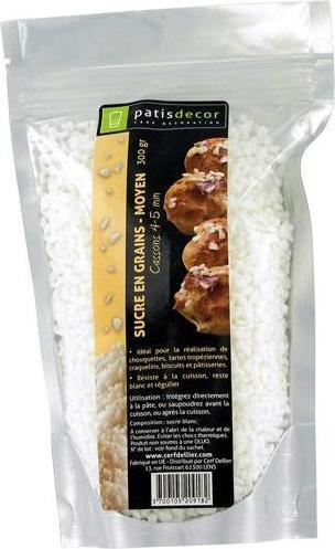 Actual product image Patisdécor Sucre Perlé (300gr) (1 x)