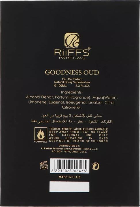 Produktbild Riiffs Goodness Oud by (Eau de Parfum, 100 ml)