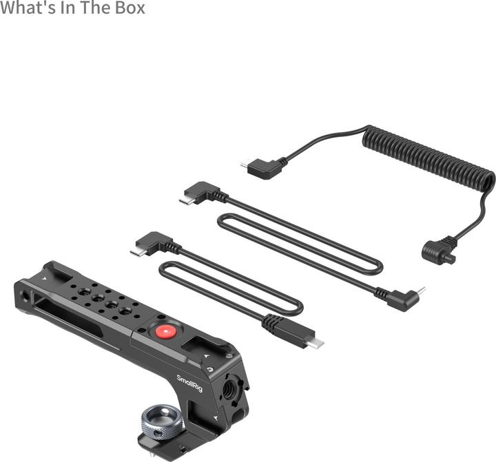 Actual product image SmallRig Top Handle with Rec Trigger, Detailfarbe: Schwarz (Grip)