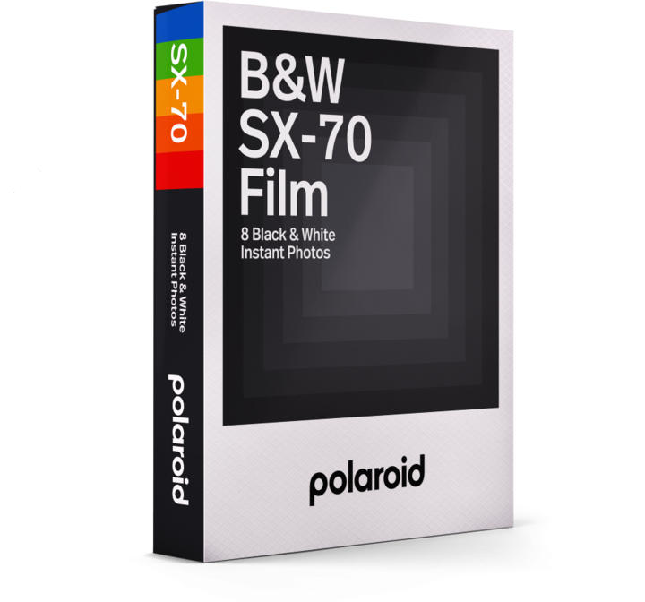 Actual product image Polaroid B&W Film SX-70 (8Photos) (SX-70)