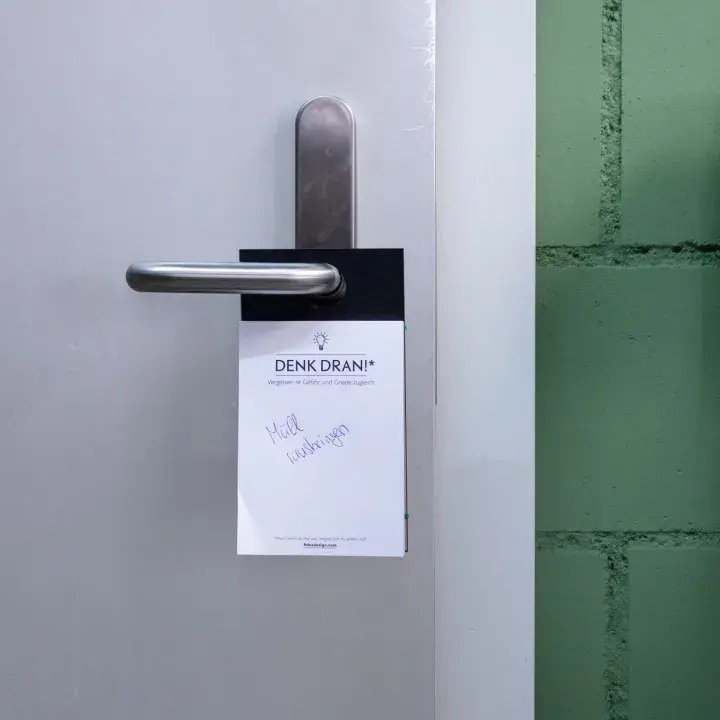 Immagine prodotto Fidea Design Ricorda la nota della porta (19 x 10,5 cm)