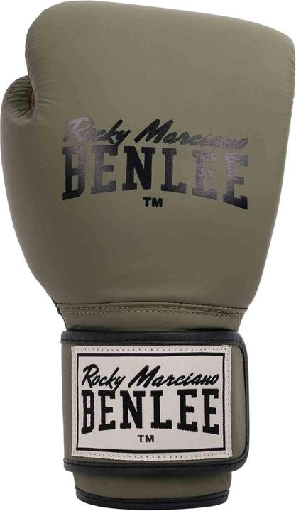 Produktbild Benlee Evans Boxhandschuhe Kaki Leder (18 OZ, One Size)