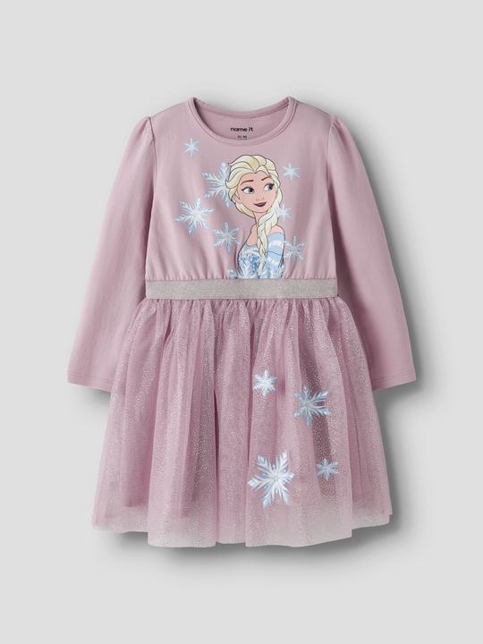 Actual product image Name it Nmfosimi Frozen Ls Tulle Dress Lnoos Wdi (104)