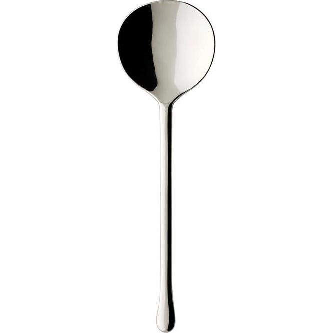 Villeroy & Boch Salat/Kompottlöffel Udine, Servierbesteck, Silber