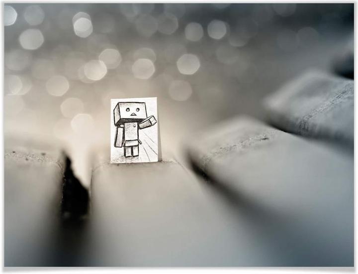 Actual product image Trenddeko Heine - Be my friend (30 x 24 cm)