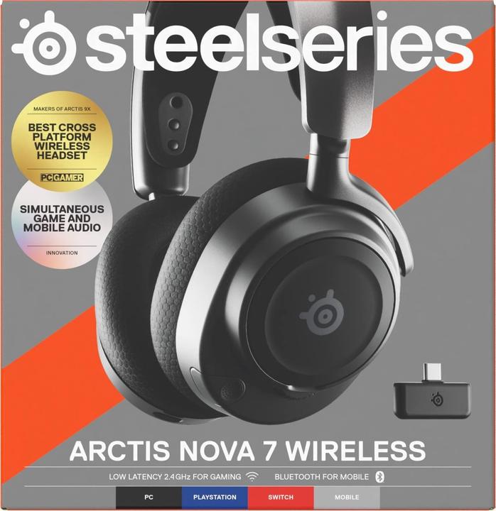 Produktbild SteelSeries Arctis Nova 7 (Kabellos)