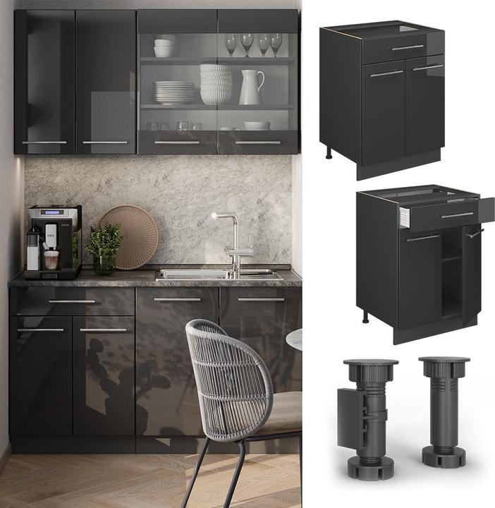 Produktbild Vicco Fame-Line mit Schublade, AP Marmor