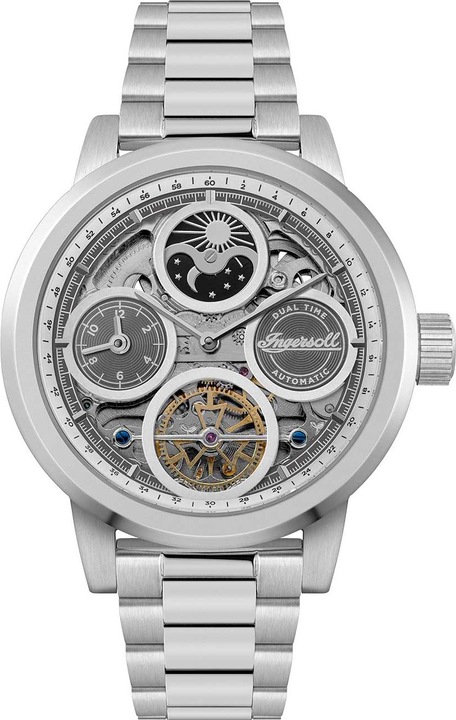 Produktbild Ingersoll 1892 Ingersoll I16002 Herrenuhr The Arc Automatik 44mm 5ATM (Skeleton-Uhr, 44 mm)
