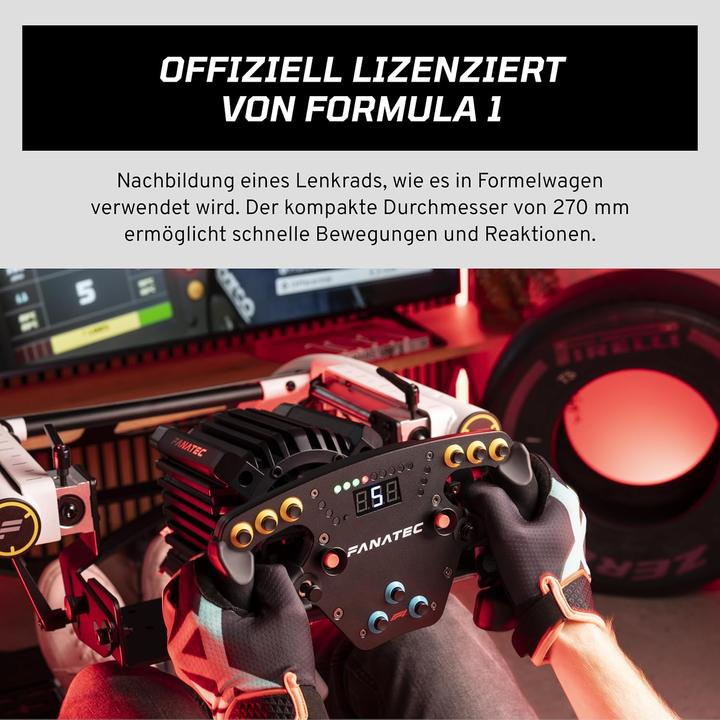 Image du produit Fanatec ClubSport Lenkrad F1 Esports V2 mit LED-Display (PC)
