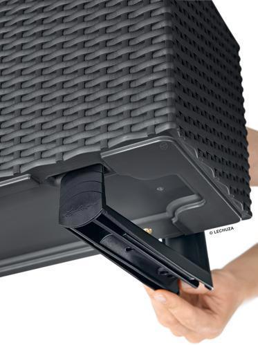 Actual product image Lechuza Flowerpot Balconera Cottage 80 (79 x 19 x 19 cm)