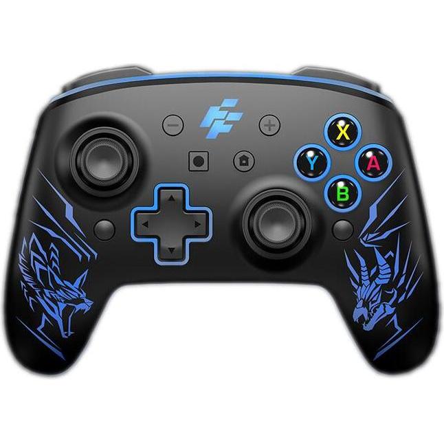 Flashfire Master Controller Gamepad with Interchangeable Faces (Switch, Mac, PC), Controller gaming, Multicolore