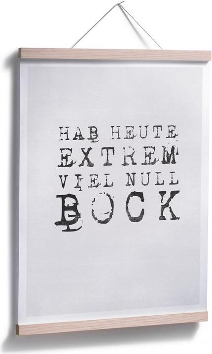 Actual product image Trenddeko Have today extremely much zero Bock (30 x 40 cm)