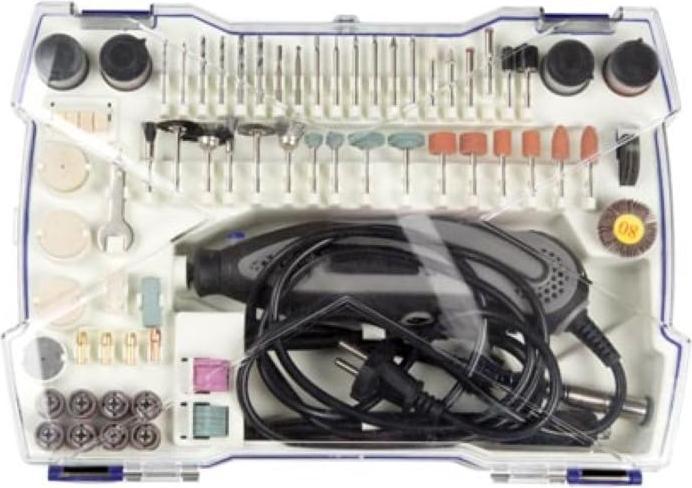 Velleman PERCEUSE DE PRÉCISION ÉLECTRIQUE & JEU DE GRAVURE - 190 pcs