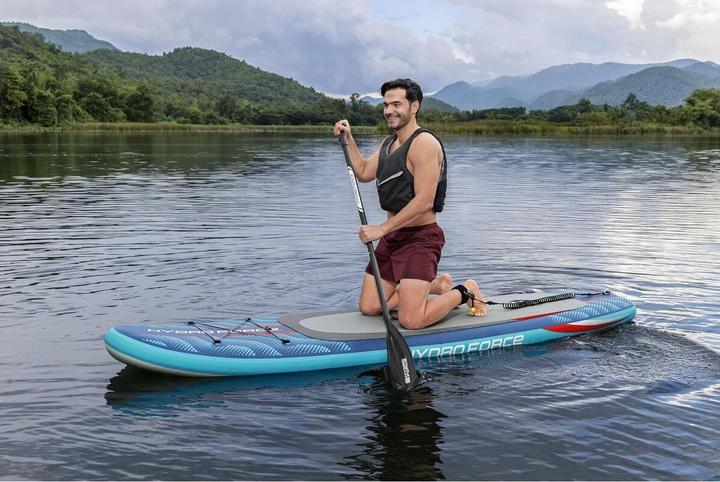 Actual product image Bestway Hydro Force Oceana CompactAir Inflatable Stand-Up Paddleboard Set with Built-in Pump 3.05 m