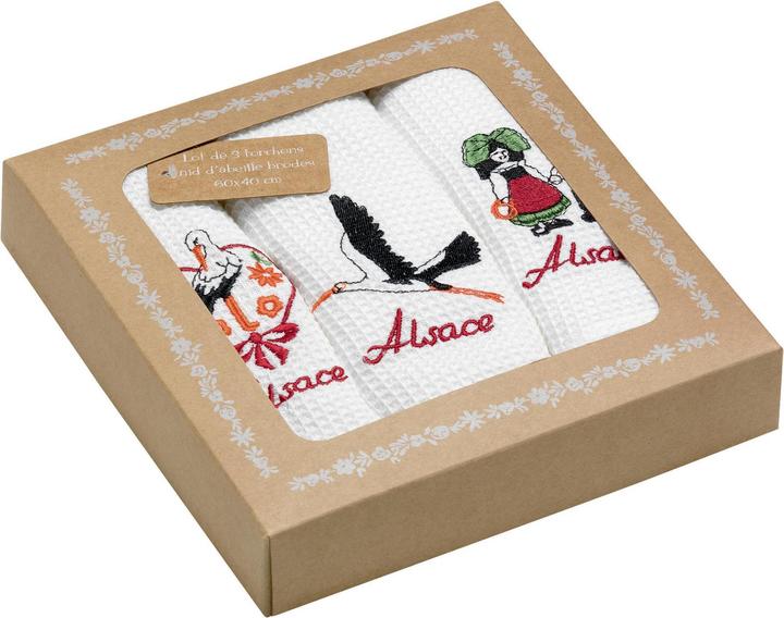 Winkler tea towel na alsace (x3) (40 x 60 cm)