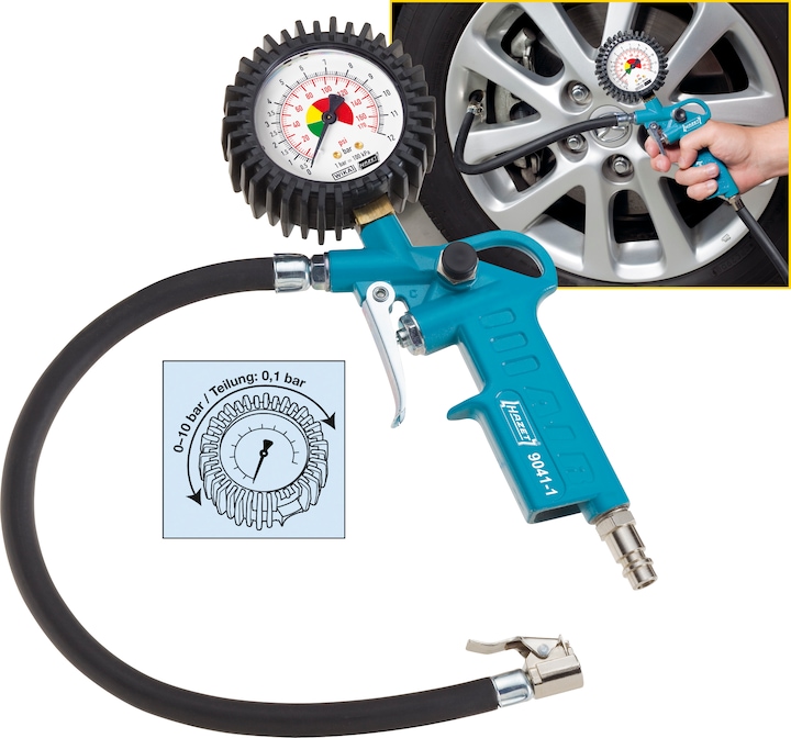 Produktbild HAZET Reifenfüll-Messgerät 9041-1