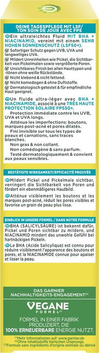 Immagine prodotto Garnier Puro (Crema solare, SPF 50+, 40 ml, 60 g)