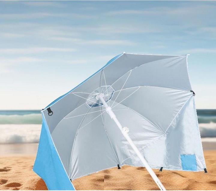 Actual product image Royokamp Namiot Parawan Parasol Plażowy Niebieski (1.60 kg)