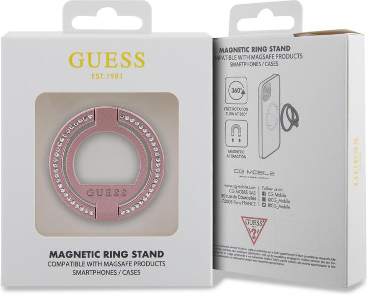 Produktbild Guess Magsafe Ringstand with Rhinestones