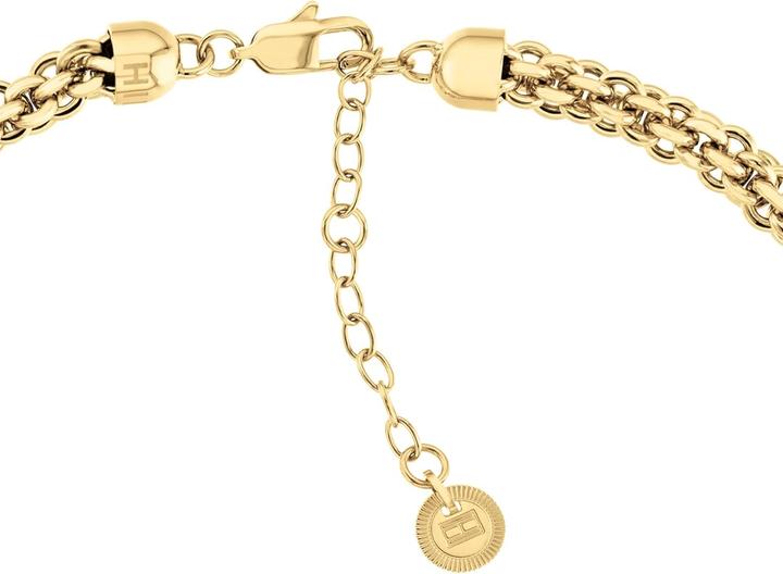 Actual product image Tommy Hilfiger Intertwined Circles Chain Necklace (Stainless steel, 45 cm)