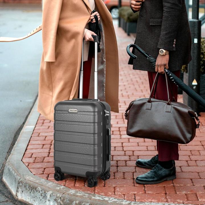 Produktbild Tan.Tomi Hartschalenkoffer mit 4 Rollen und Passwortsperre (65 l)