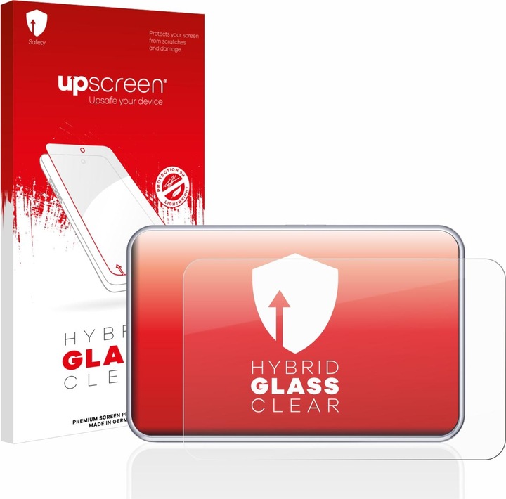 Actual product image upscreen Scratch Shield armoured glass film (Test strips)
