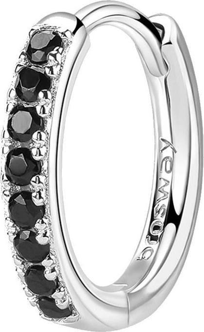 Image du produit Brosway Boucles d'oreilles rondes stylées Fancy Mystery Black FMB85