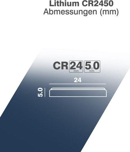 Produktbild Camelion Lithium (5 Stk., CR2450, 550 mAh)