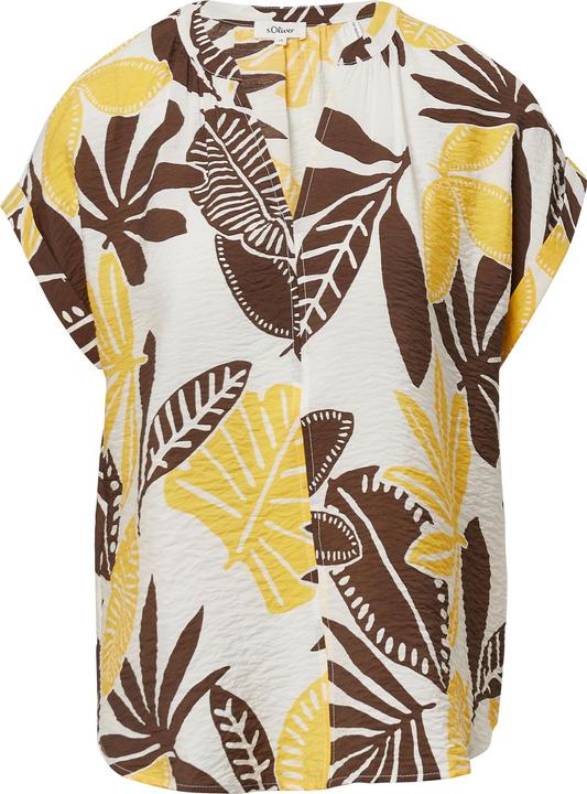 Image du produit S.Oliver Bluse Strukturierte Bluse mit Raff-Details (32)