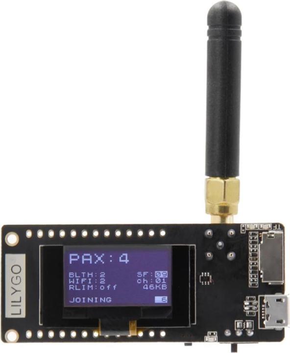 Image du produit Lilygo TTGO LoRa32 868MHz Écran OLED 0,96 pouce avec LoRa, Bluetooth et Wi-Fi