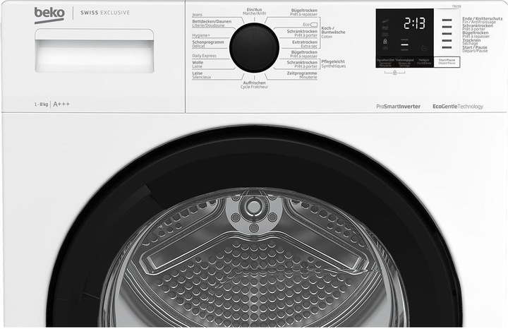 Actual product image Beko Tumble dryer TR218 (8 kg, Right)