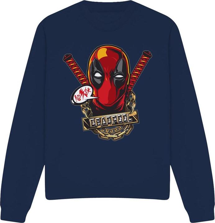 Immagine prodotto Deadpool Felpa Gangster Adulto Unisex (L)
