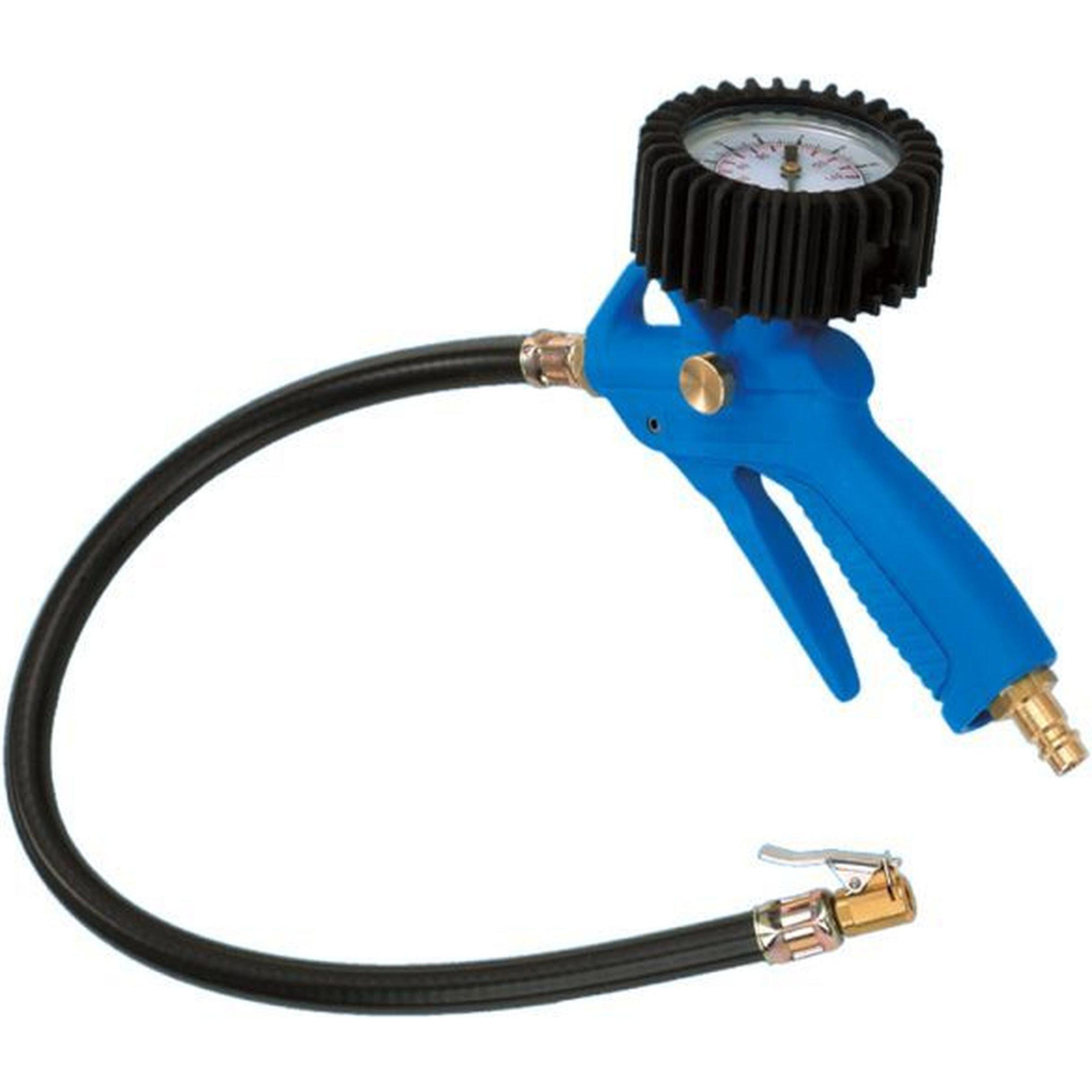 Vitelli, Druckluftaufsatz, Reifenfüller mit Manometer