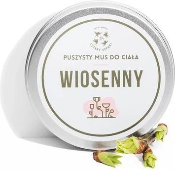 Actual product image Mydlarnia Cztery Szpaki Fluffy Body Mousse Spring Green Lemon And Bergamot 150ml (Body cream, 150 ml)
