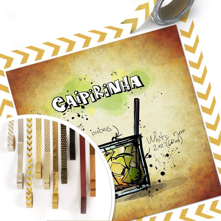 Produktbild Trenddeko Caipirinha - Rezept (40 x 40 cm)
