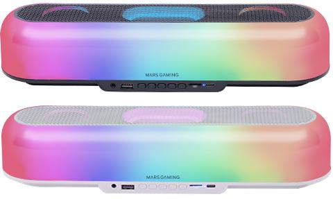 Image du produit Mars Gaming Enceinte Barre De Son Msb-Orb RGB (Noir) (20 W)