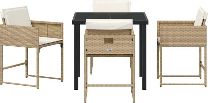 Actual product image vidaXL Garden dining set (80 cm)