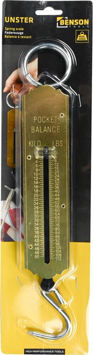 Benson Spring scale pocket balance 50 kg